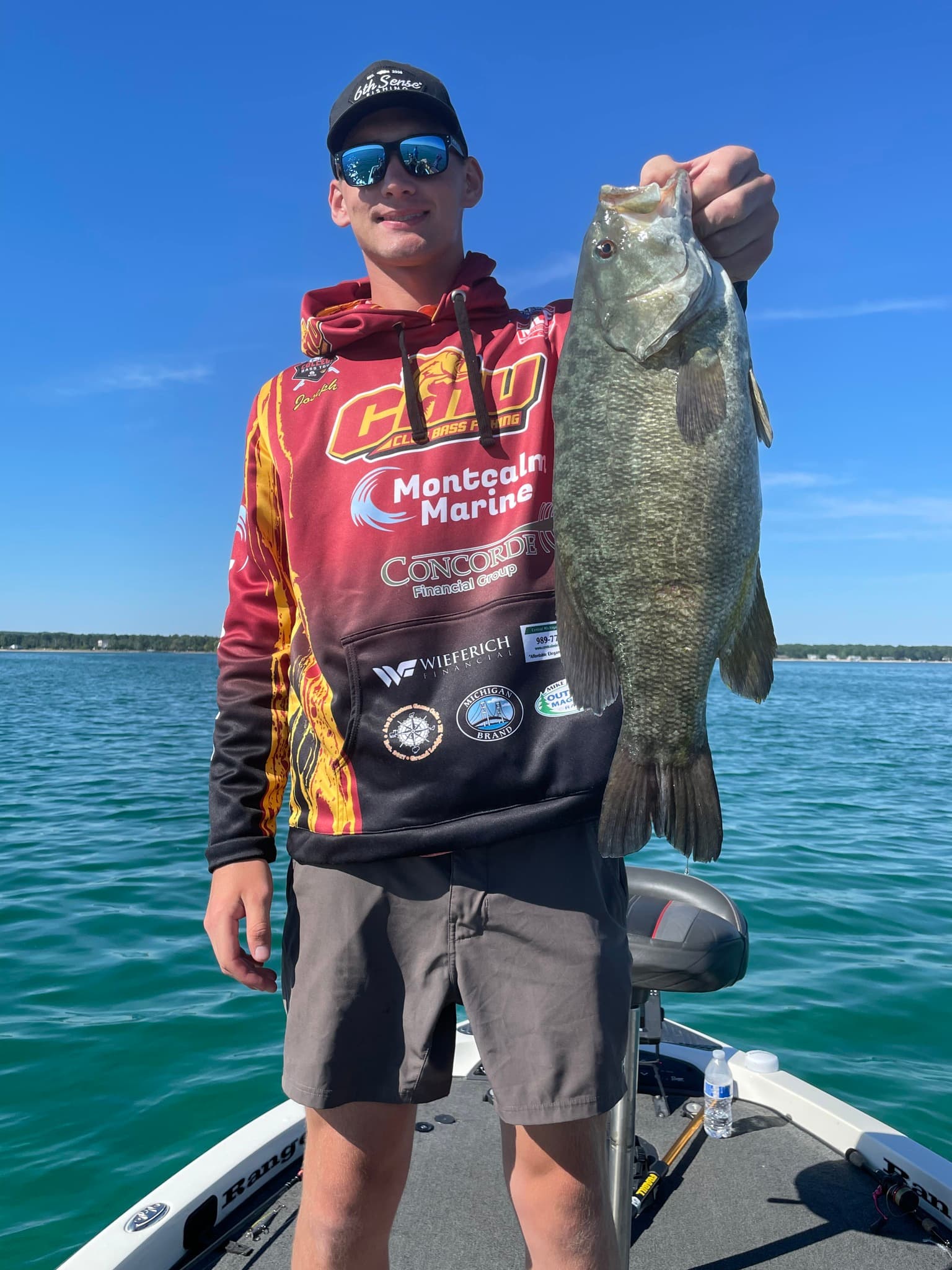 CMU angler with bass